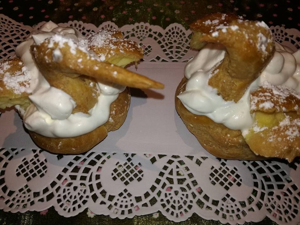 canards  crème vanille chantilly