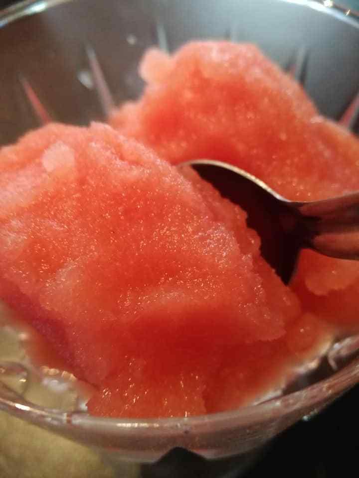 sorbet a la pastèque 