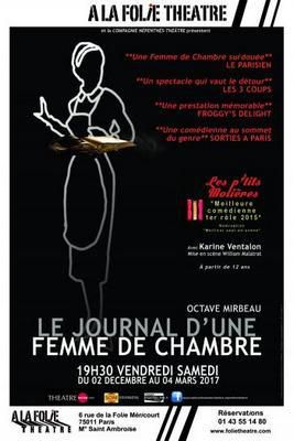 LE JOURNAL d'UNE FEMME DE CHAMBRE.... Le retour...