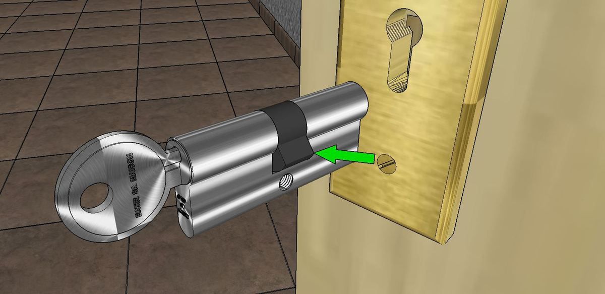 Comment changer un cylindre de serrure de porte ? - Bâtir sa maison à  moindre coût
