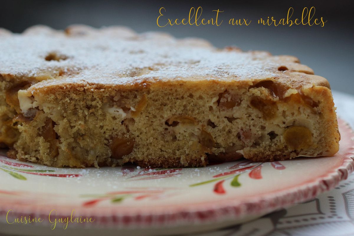 Excellent aux mirabelles - La Cuisine de Guylaine