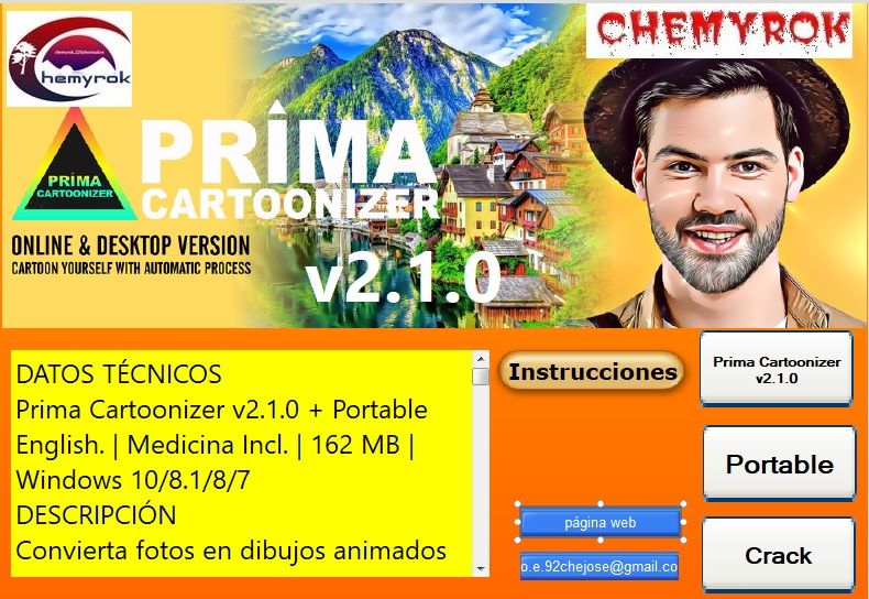 prima cartoonizer portable prima cartoonizer portable