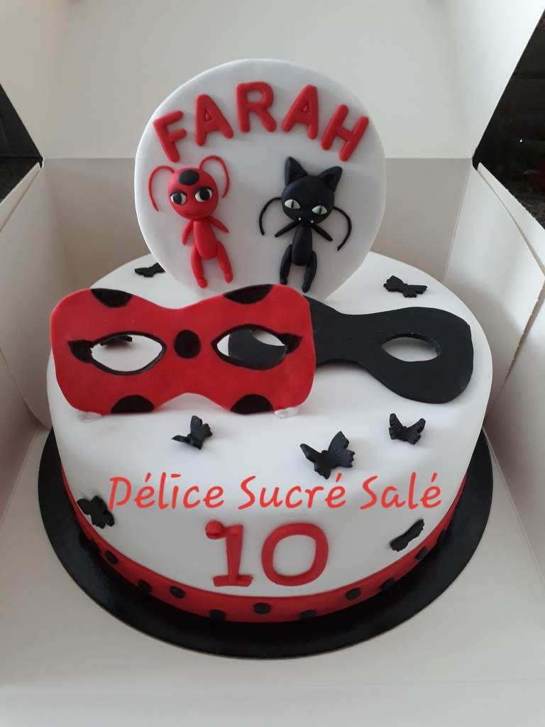 Gateau Theme Miraculous Ladybug Delice Sucre Sale Gateau Theme Miraculous Ladybug Delice Sucre Sale