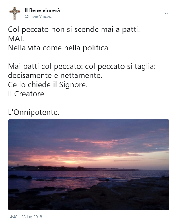 peccato - panorama - mare - cielo