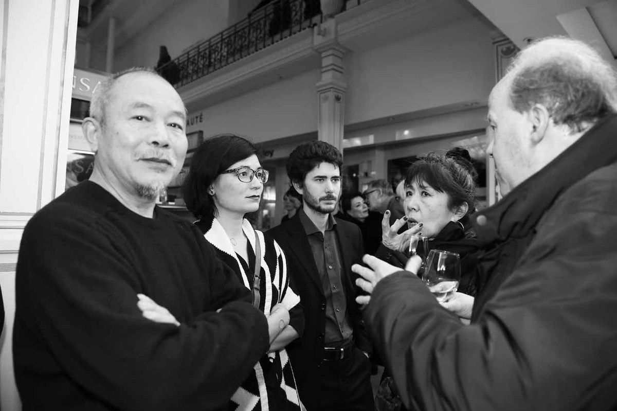 Wang Keping, Aline Wang, Pierre Leredde, Bo Kim, Bernard Zürcher