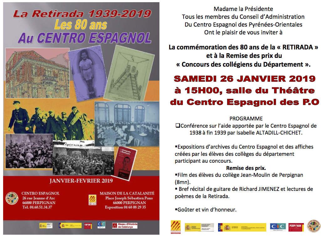 Les 80 Ans De La Retirada Dates Evenements En 19 Le Blogabonnel Les 80 Ans De La Retirada Dates Evenements En 19 Le Blogabonnel