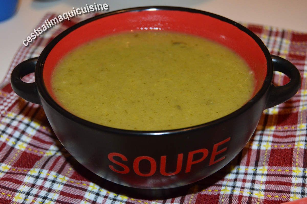 Soupe de poireaux bio – Les serres des prés