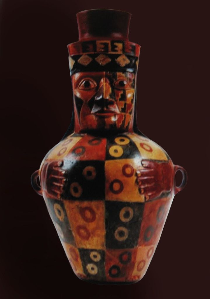 bouteille anthropomorphe inca- Pinacothèque