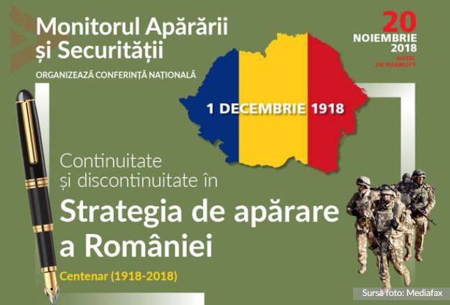 #Roumanie #secteur défense #ministère roumain de la défense #conférence #stratégie de défense militaire #année du centenaire #l’information décisionnelle  #veille stratégique #veille documentaire 