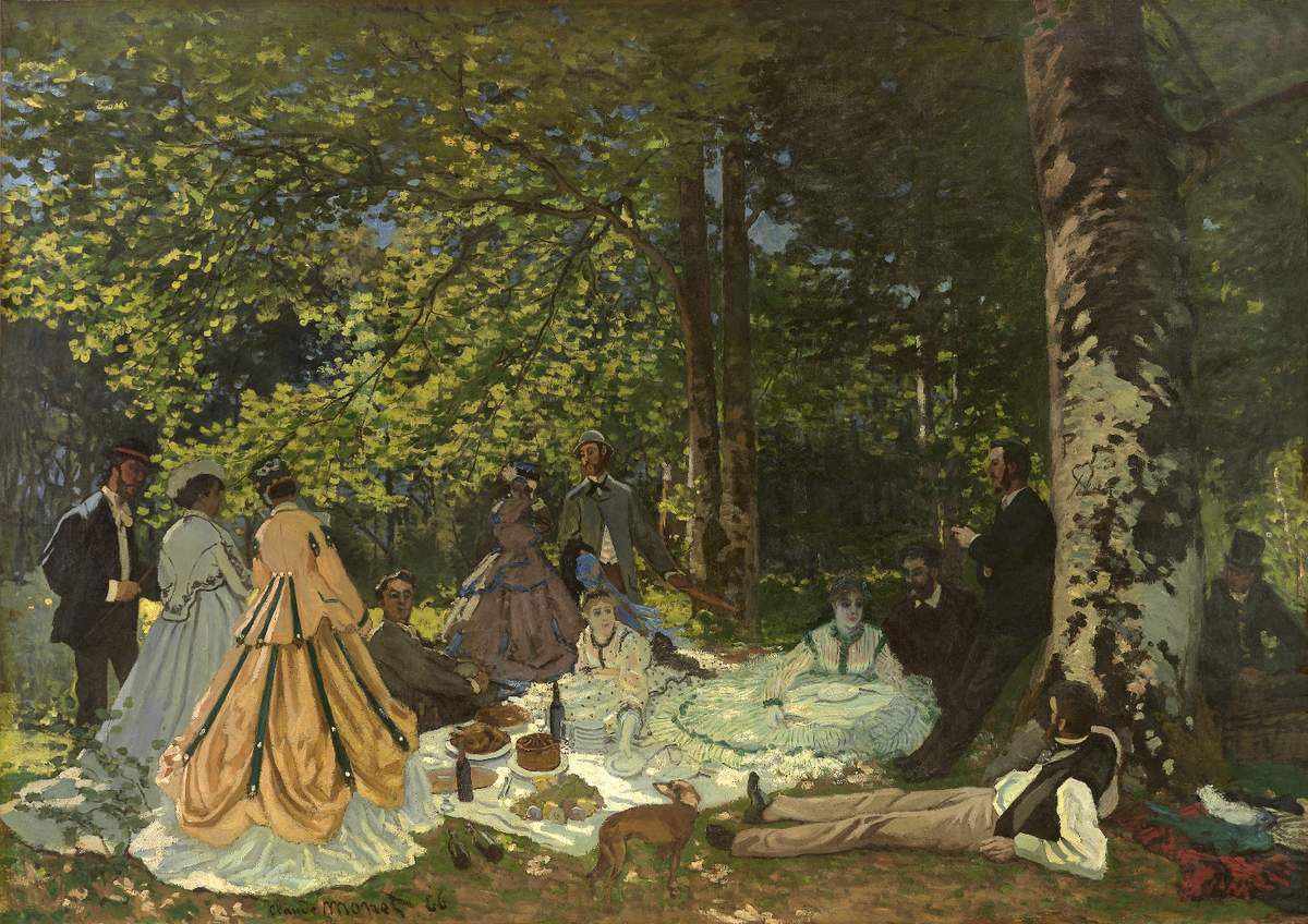 "Le Déjeuner sur l'herbe" 1866 (Pouchkine)
