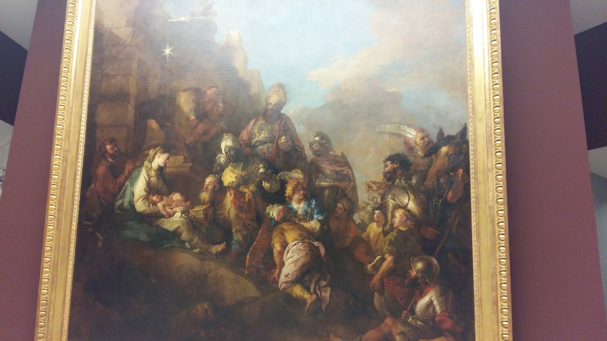 Charles de LA FOSSE "L'Adoration des mages" 1715