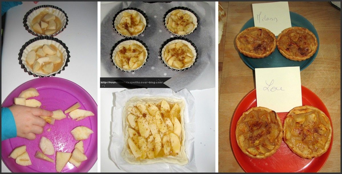 .. Les tartelettes aux pommes ..