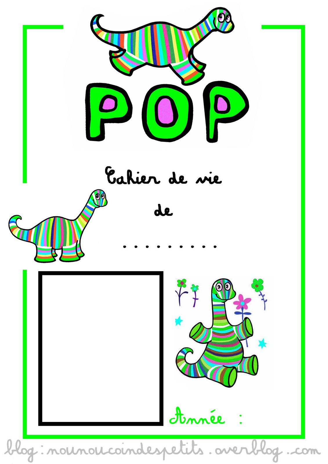 Page De Garde Cahier De Vie Animaux