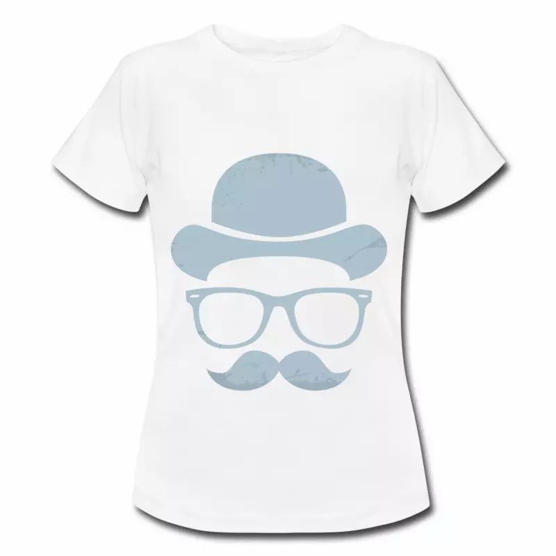 T shirt France Chapeau lunettes et moustache FBL