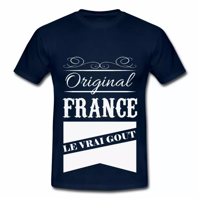 T shirt France le vrai gout HBM