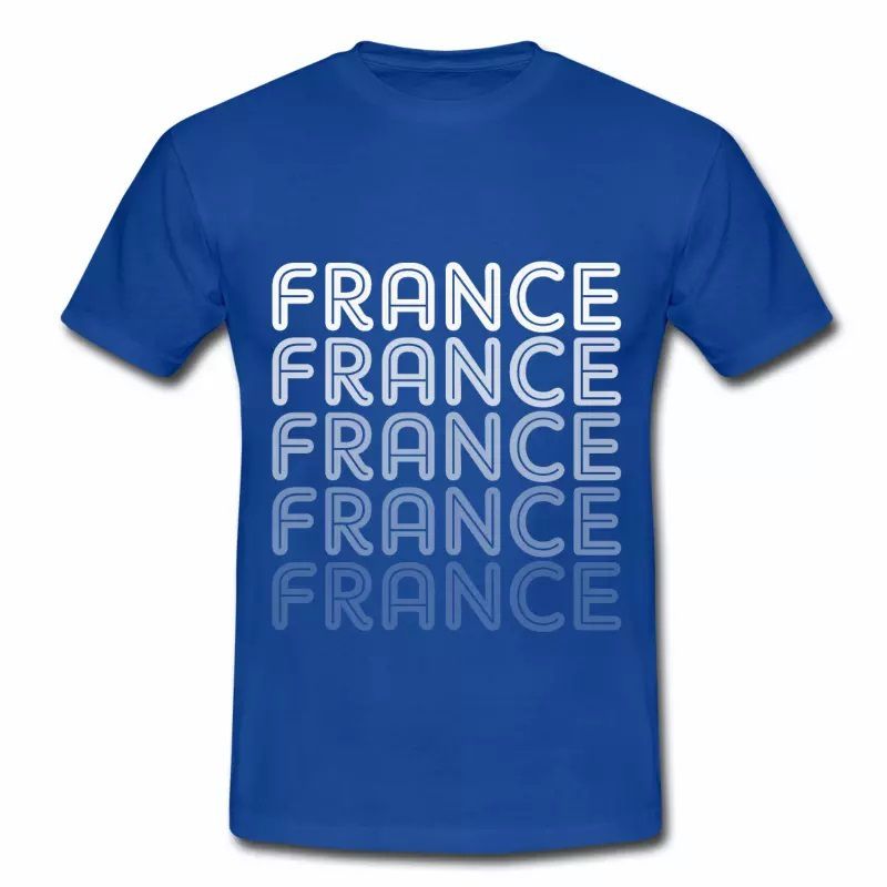 T shirt France Logo en dégradé HBR