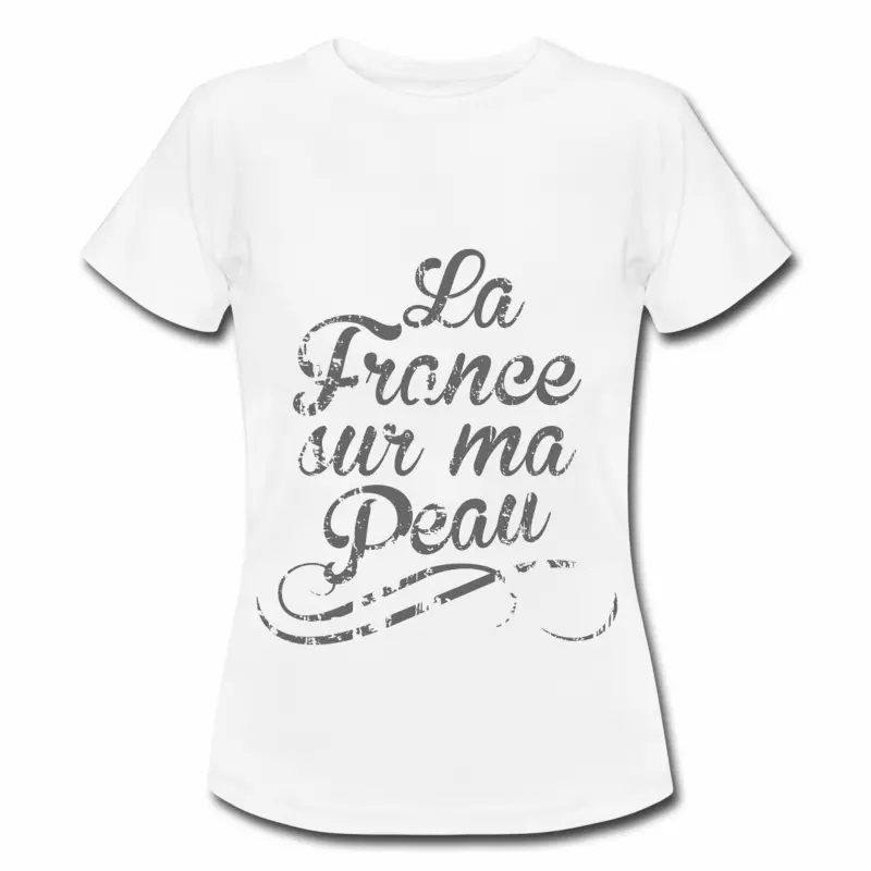 T shirt France sur ma peau FBL