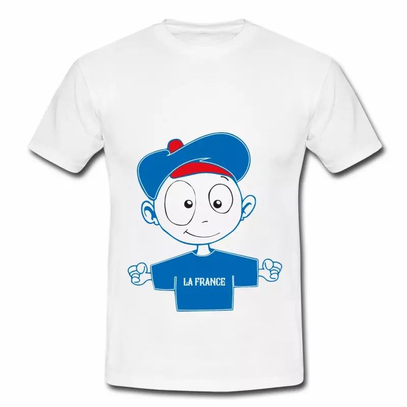 T shirt France supporteur des bleus HBL