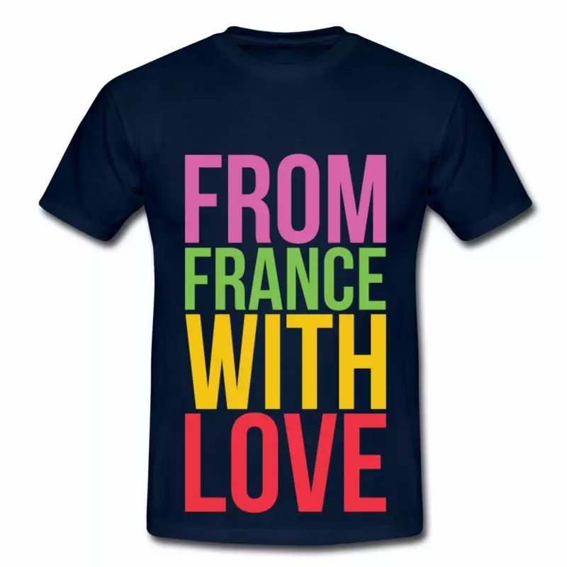 T shirt France from france with love HBM
