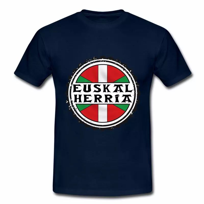 T shirt Pays Basque bleu m homme 64 Capsule Euskal Herria