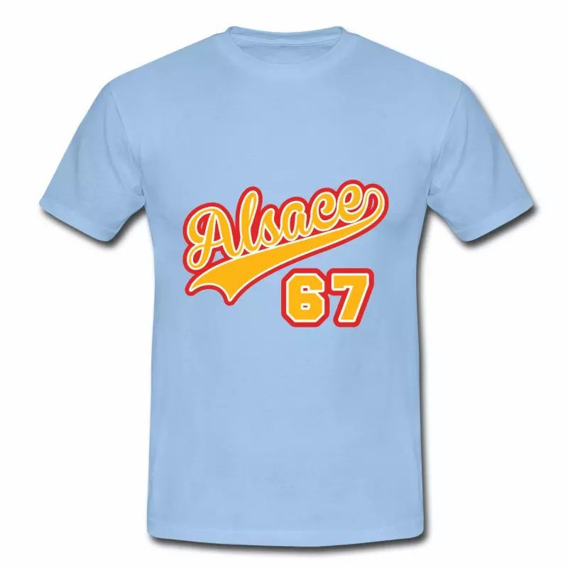 T Shirt Alsace bleu c homme Alsace 67