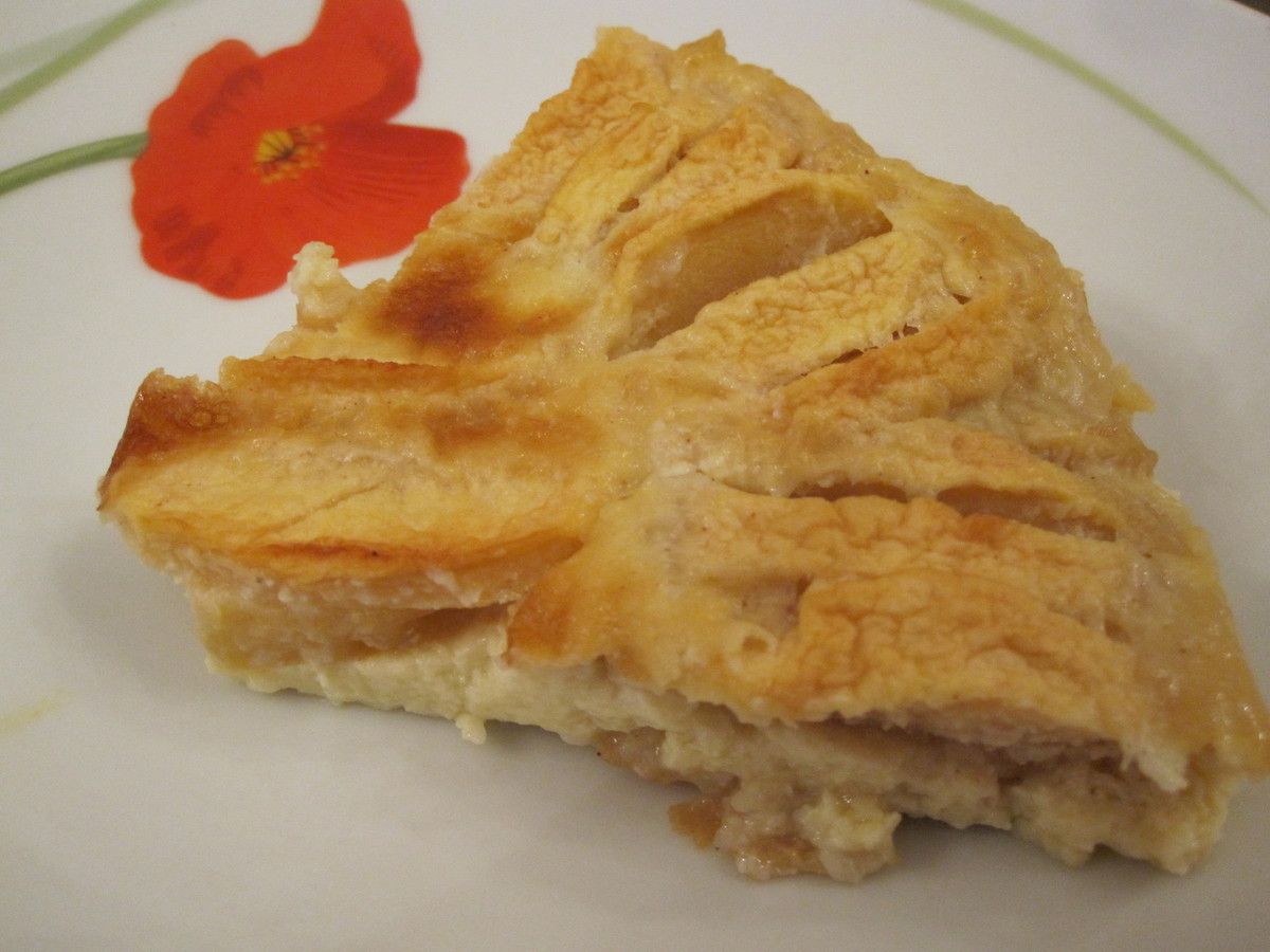Flan aux pommes léger - LA CUISINE AU VILLAGE