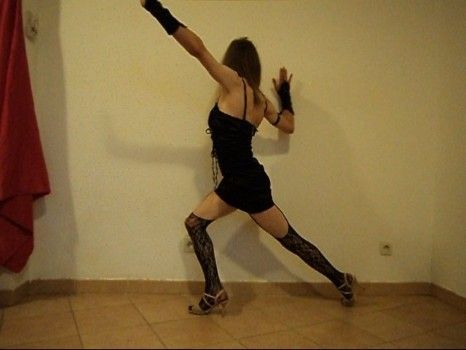 Encuentro con una bailarina de tango argentino en el sur de Francia, danse du Rio de la Plata, maestro maestra xxy