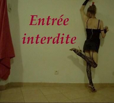 Entrée interdite aux hommes mariés no man's land romantisme demoiselle Vaucluse travestie ultra-girly épouse