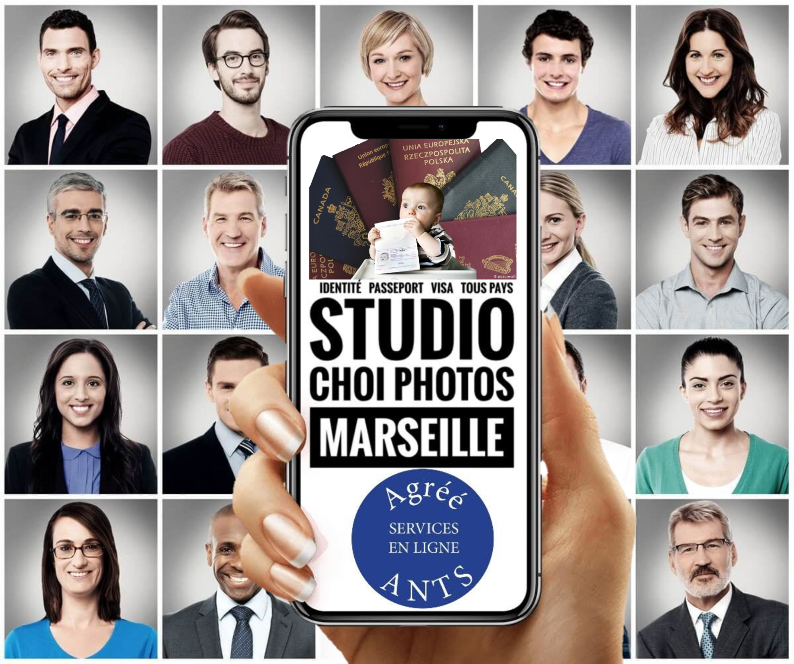 Studio Choi Photos Le Numero 1 De La Photo D Identite A Marseille Agree Ants Agence Nationale Des Titres Securises Studio Choi Photos Agree Ants Le Specialiste Numero 1 De La