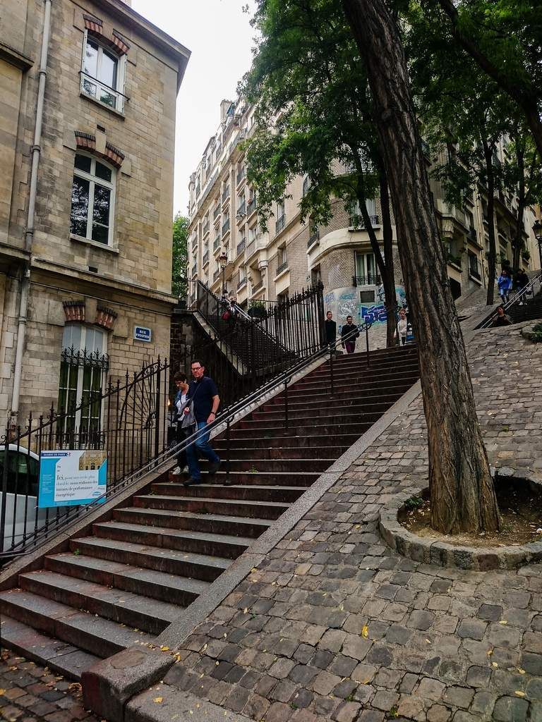Escaliers deMontmartre