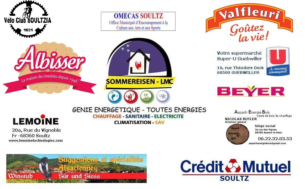 VCS 2018: 58e cyclo-cross de Soultz - partenaires