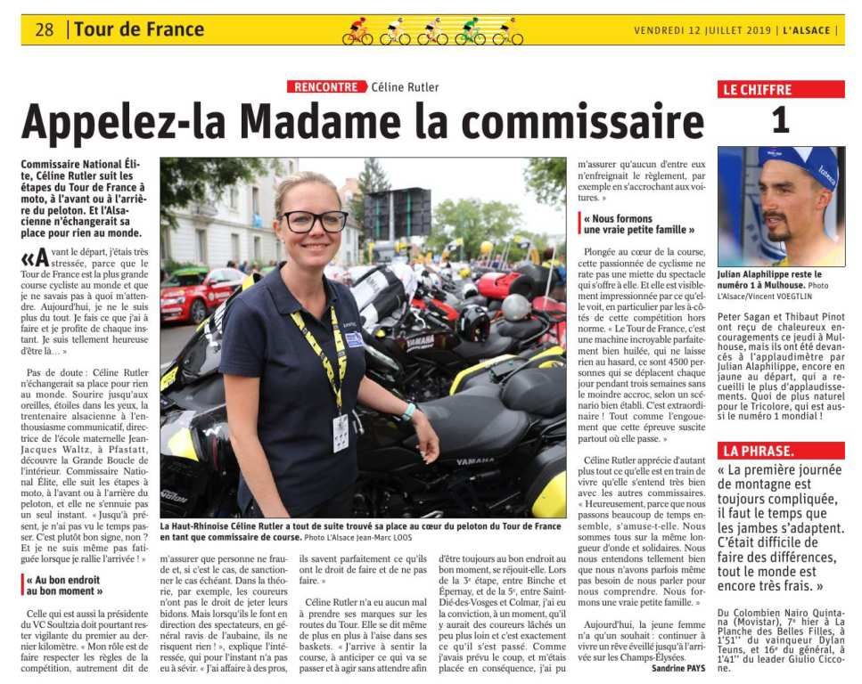 VCS 2019: Appelez la madame la commissaire