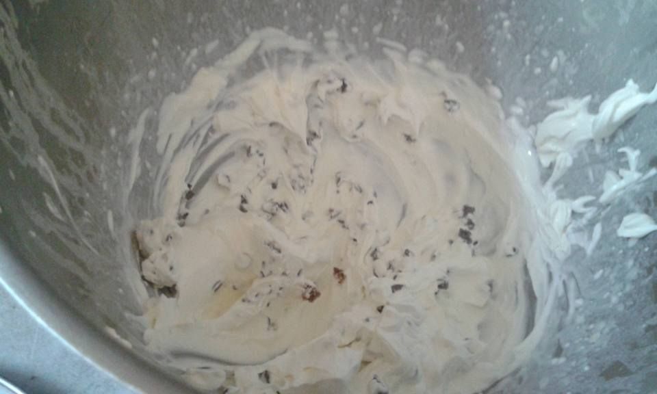 crème straciatella pour gâteau