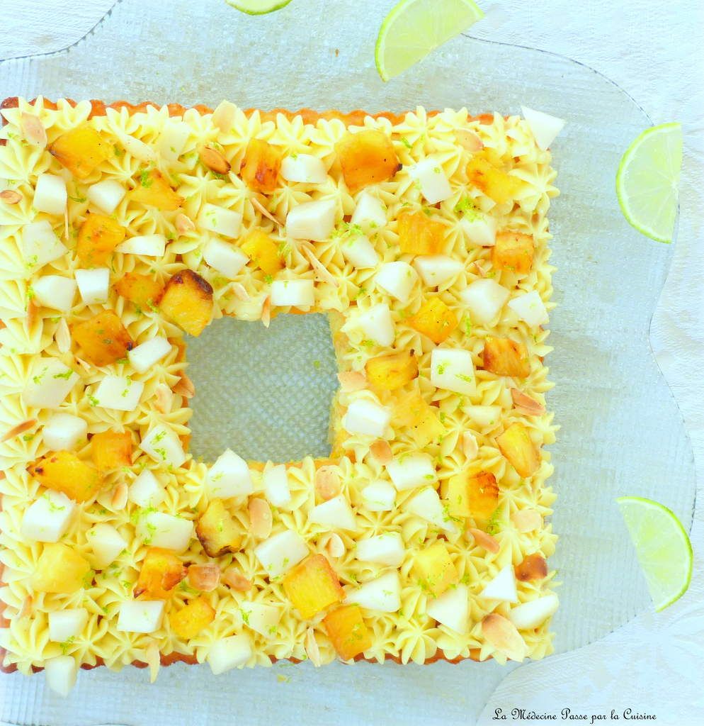 Gateau Aux Deux Citrons Poire Et Ananas La Medecine Passe Par La Cuisine