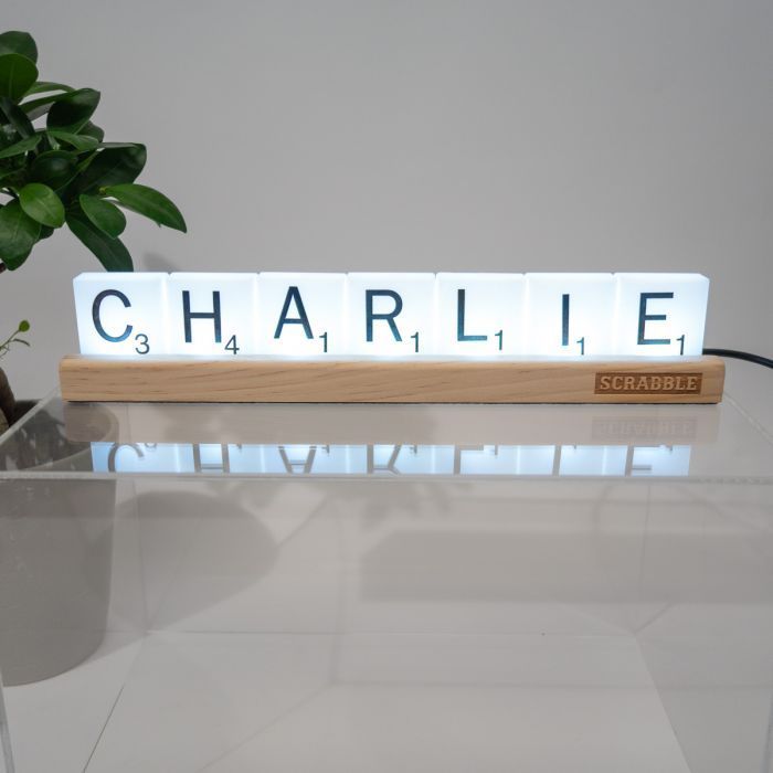 Lampe scrabble Cadeaux Folies