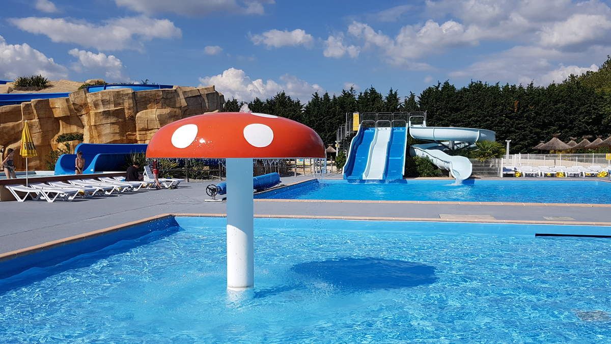 Pataugeoire Camping Chateauneuf de Galaure Vacansoleil