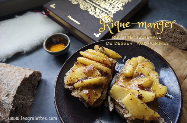 Recette Medieval : Rique-menger, Dessert Médiéval Aux Pommes