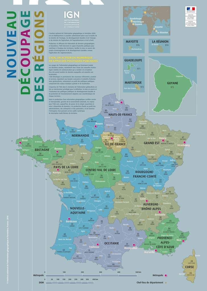 Les Fonds De Cartes Vierges De La France Proposés Par Lign