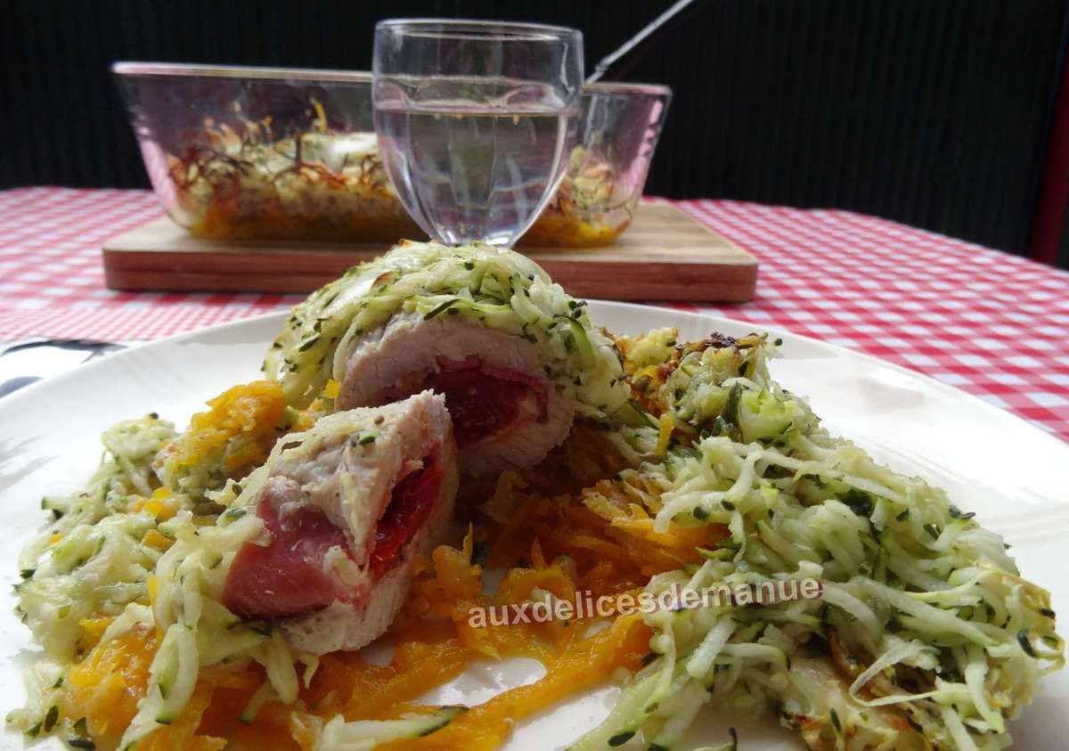 Roulés De Veau Farcis Au Jambon Mozzarella Tomates