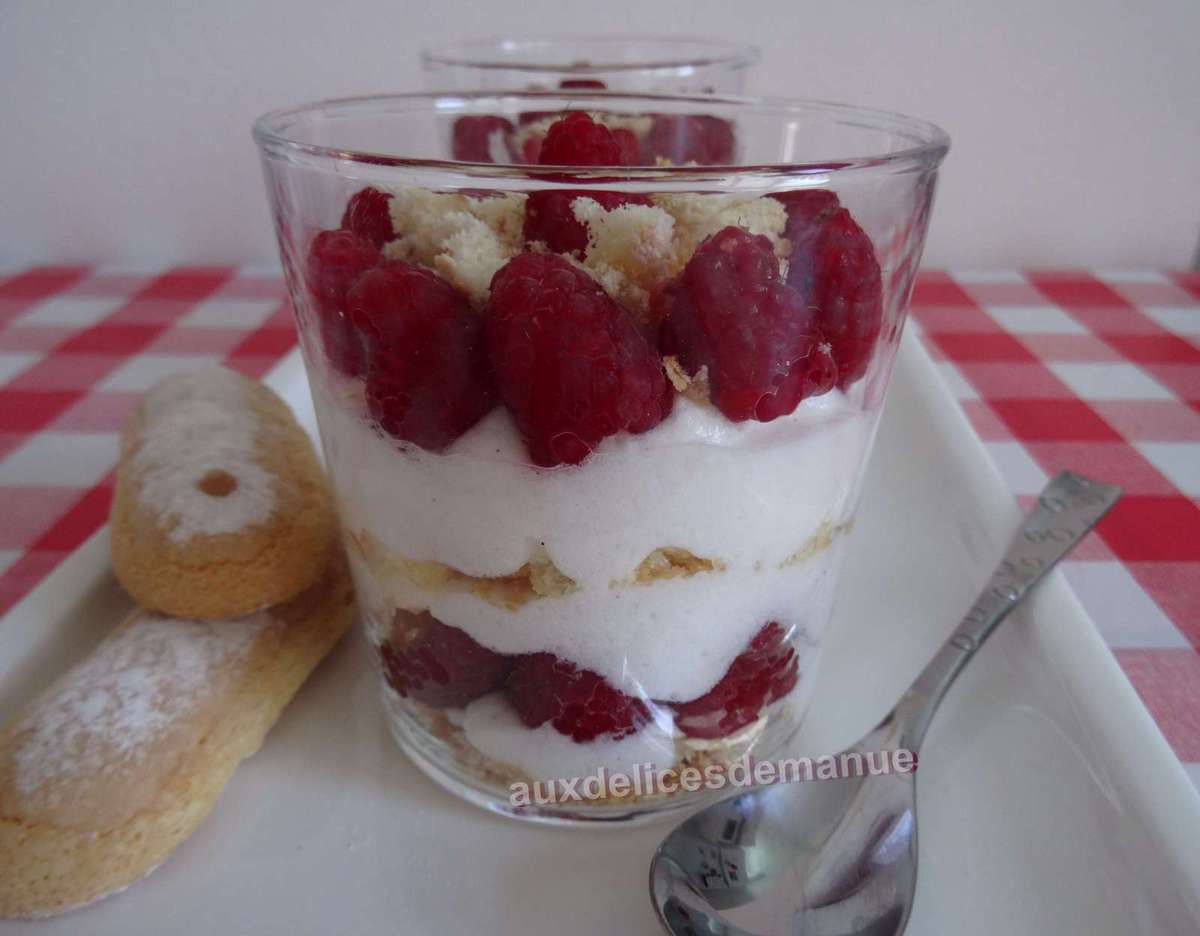 fromage blanc - framboises - mousse