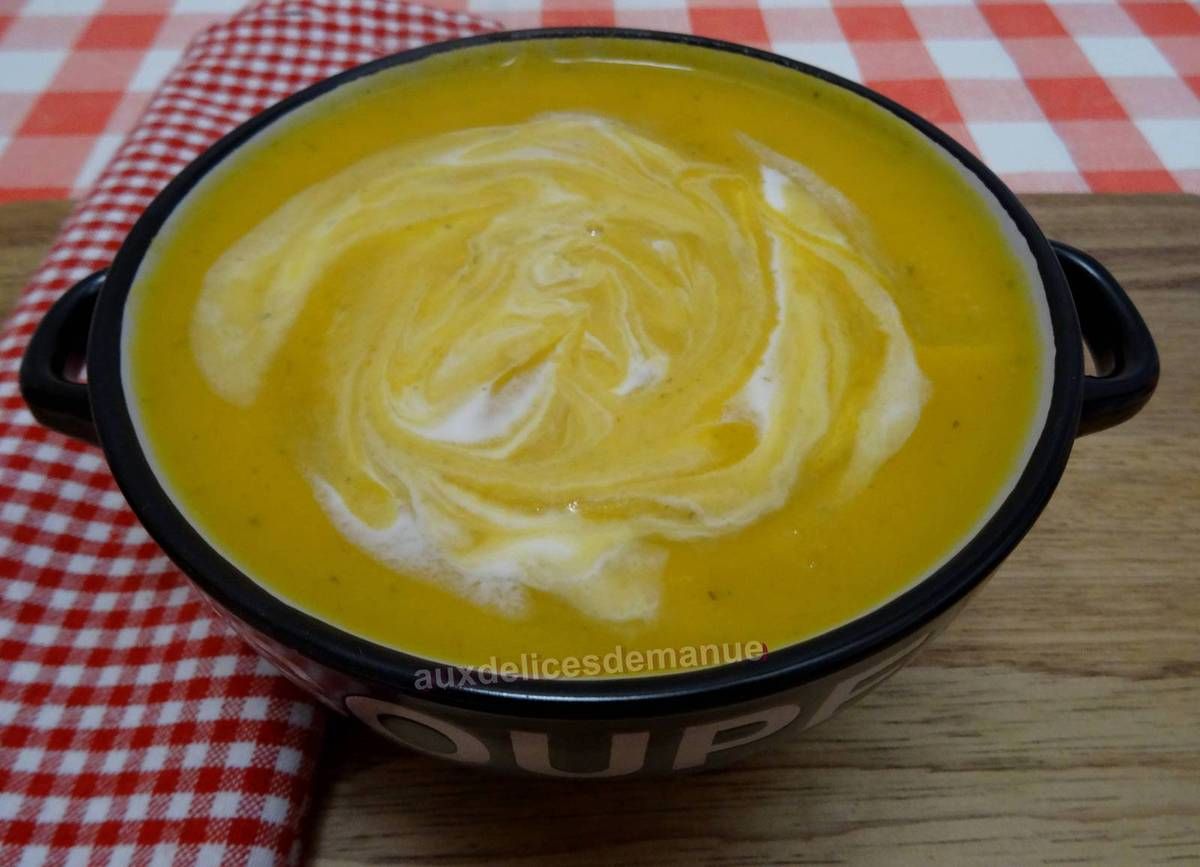 butternut, navets, boule d'or, endives, crème, soupe, velouté, soupe d'hiver 