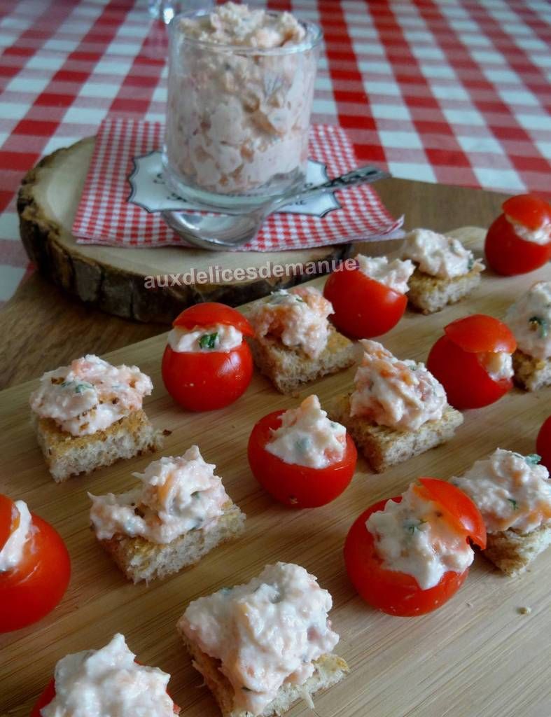 Rillettes De Saumon Frais Et Saumon Fume Auxdelicesdemanue