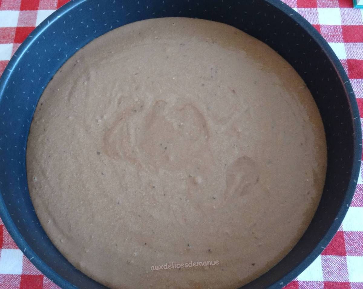 Gateau Impossible Chocolat Vanille Auxdelicesdemanue
