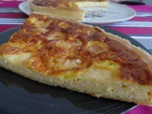 quiche, tarte salée, poulet, cancoillotte, recette facile, pique-nique  