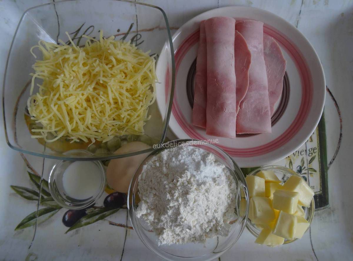 Torsades jambon et fromage