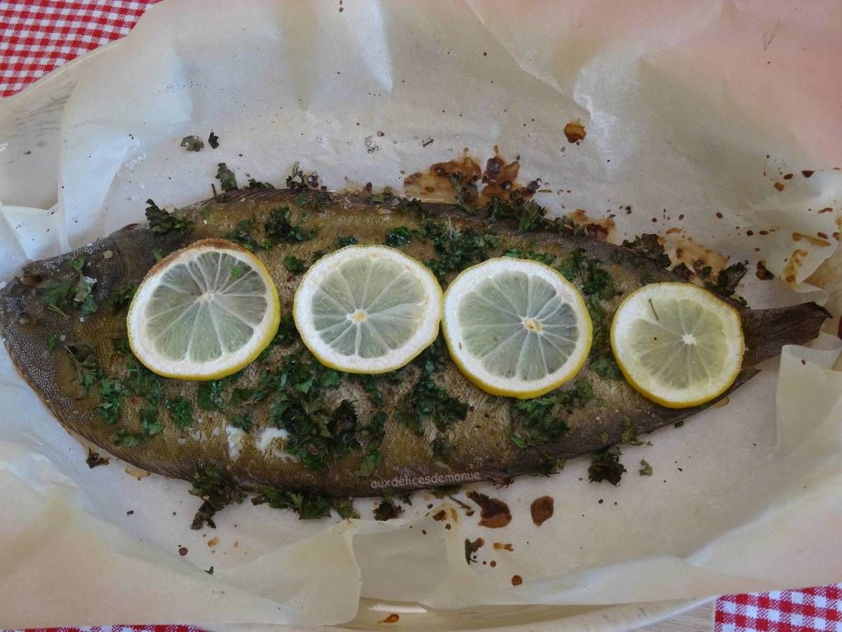 sole, poisson, citron, sole au four, poisson au four 
