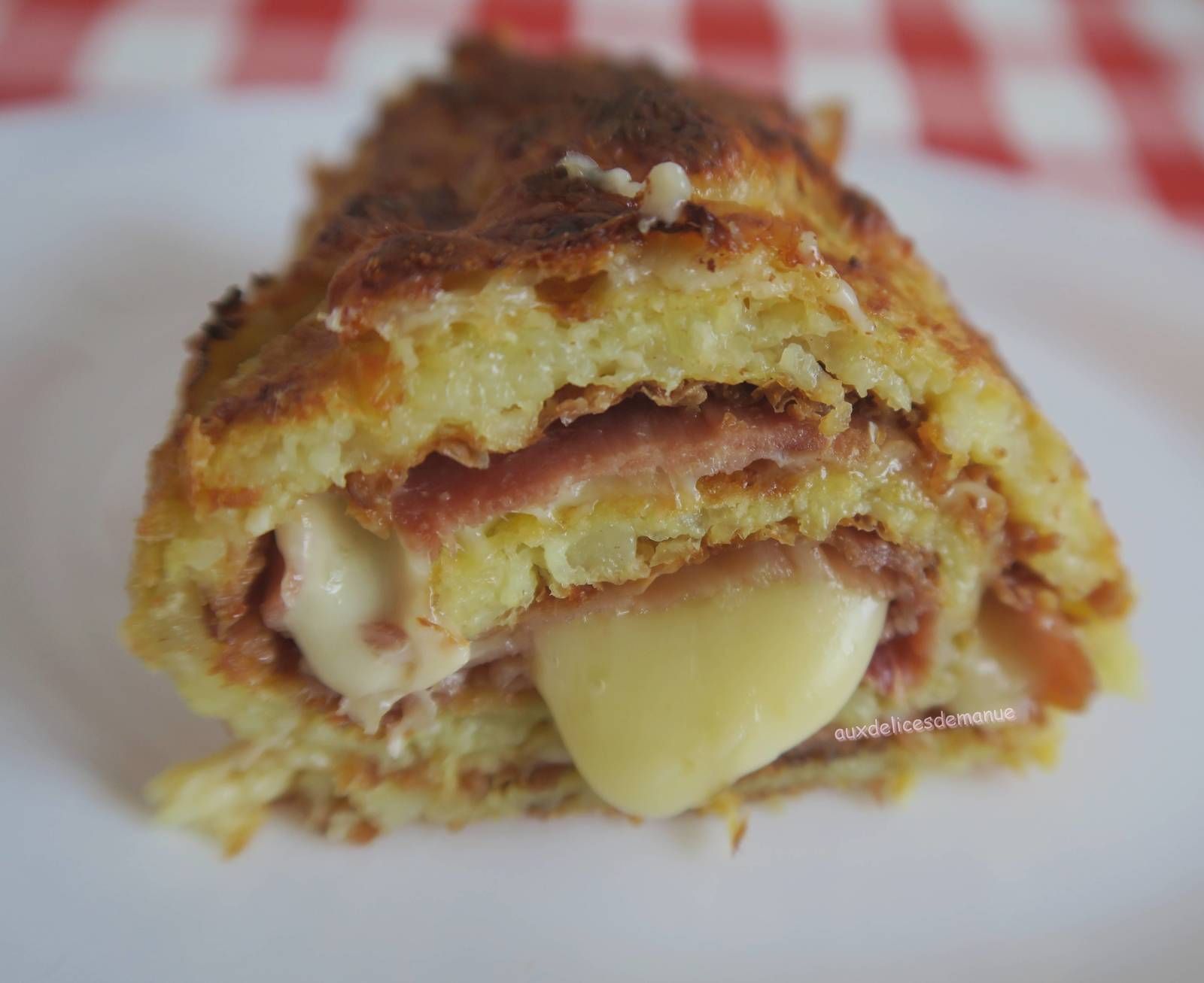 Recette Avec Jambon De Bayonne Et Pomme De Terre Roulé de pommes de terre au jambon de Bayonne et raclette, avec M