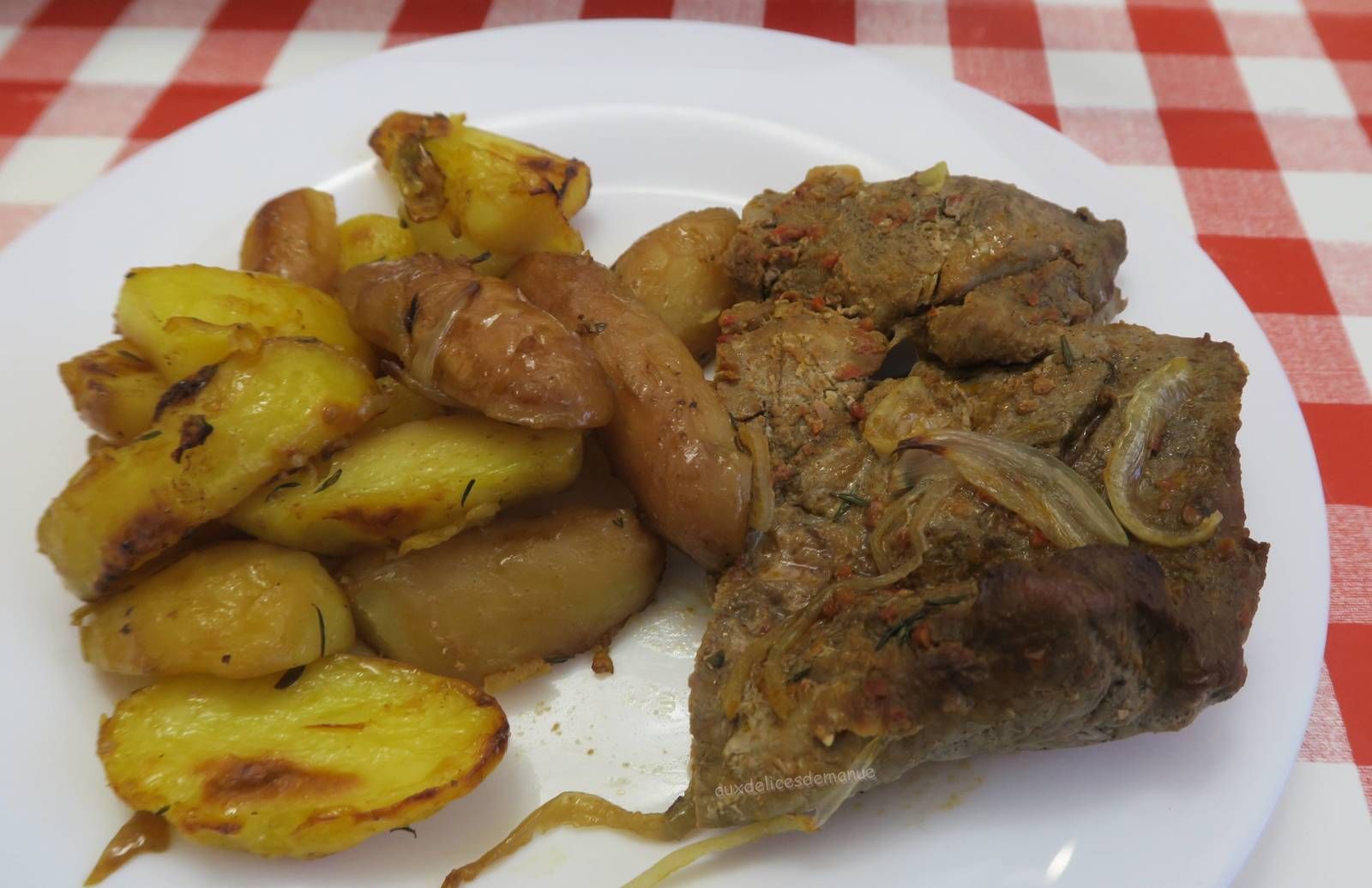 pommes de terre, filet mignon, porc cuisson au four, marinade 