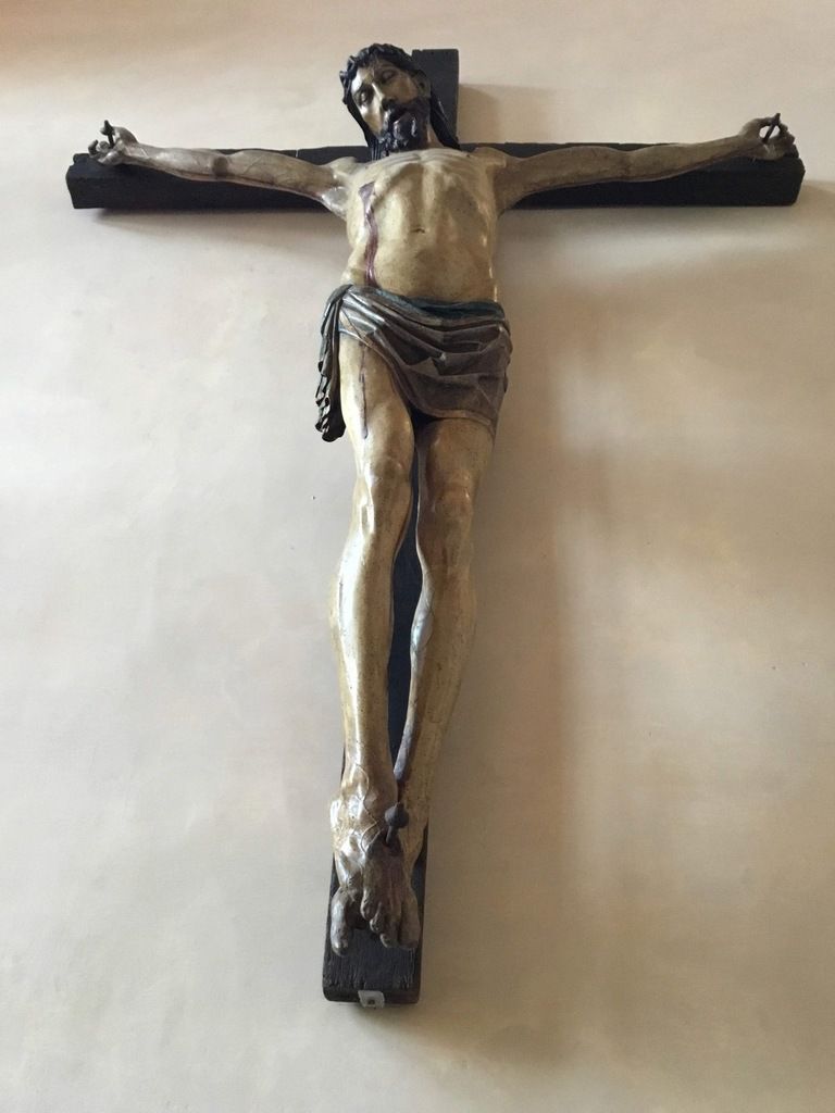 Crocifisso del XVI sec., restaurato da Azin Asfalti, A.D. 2006