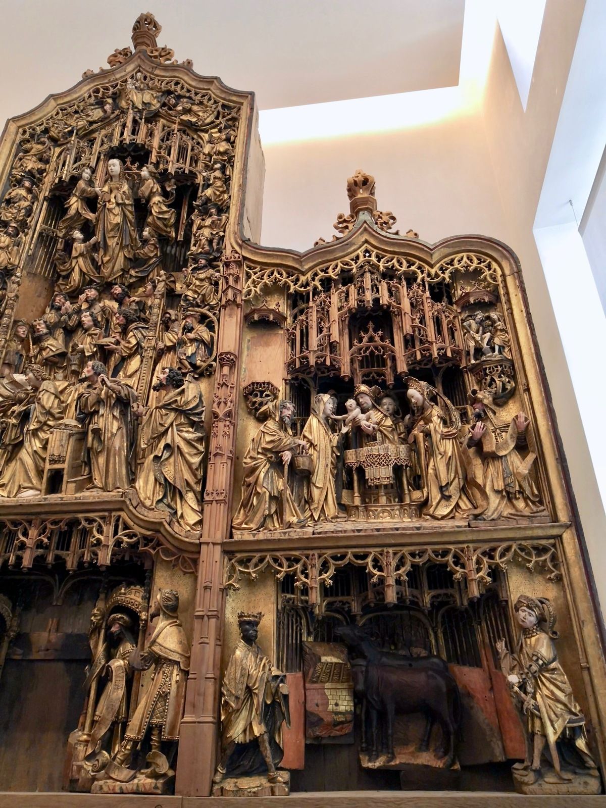 Cathédrale Saint-Pierre, retable anversois du XVIe siècle
